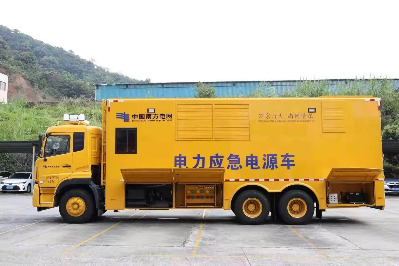 日土安康大型柴油发电机发电车UPS电源出租租赁